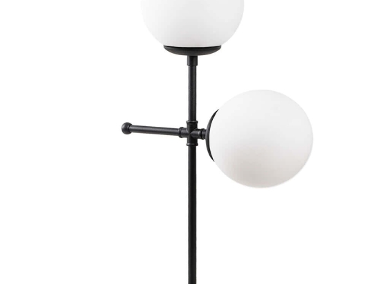 Φωτιστικό Επιτραπέζιο Mudoni 892OPV1145 15x30x55cm 2xE27 40W Black-White Opviq