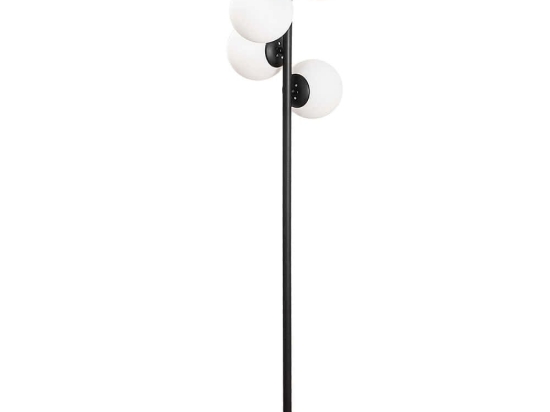 Φωτιστικό Δαπέδου Faze 521SHN1534 32x32x130cm 4xE27 40W Black-White Opviq