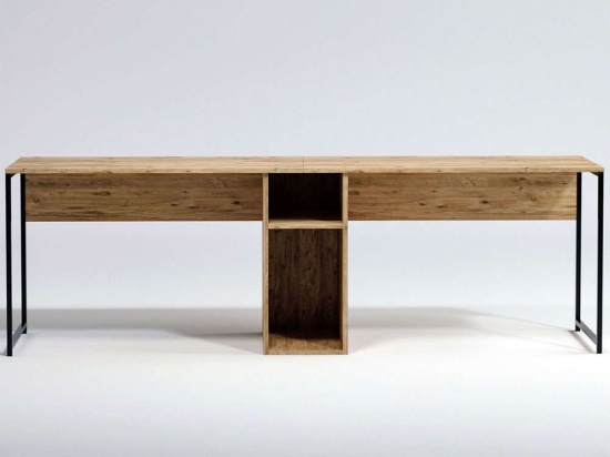 Γραφείο Ikili 285LCV1117 240x60x74cm Oak