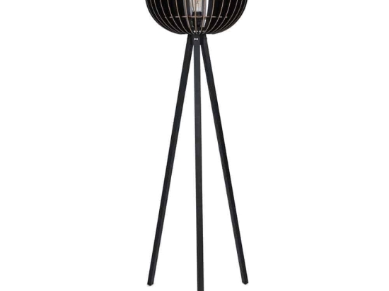 Φωτιστικό Δαπέδου 390FLH1132 Φ36x145cm 1xE27 40W Black Opviq