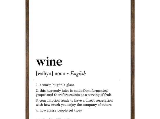 Κάδρο Wine 923EGN1120 50x4x70cm Multi Wallity Κάθετοι Ξύλο