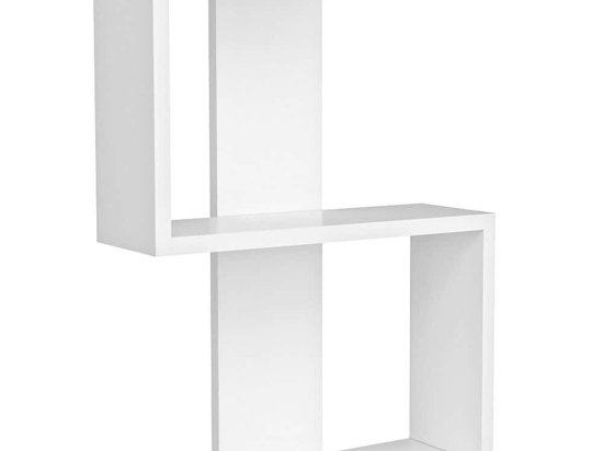 Ράφι Τοίχου Octa 475OLV1501 29,8x16,4x60cm White