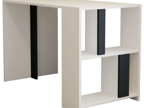 Γραφείο Lima 845HCT3834 120x60x75,4cm White-Anthracite