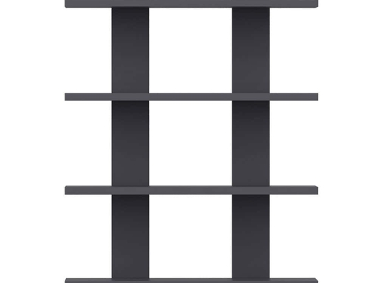 Ραφιέρα Τοίχου Laurel 935CMN1311 59,6x16,4x90cm Anthracite
