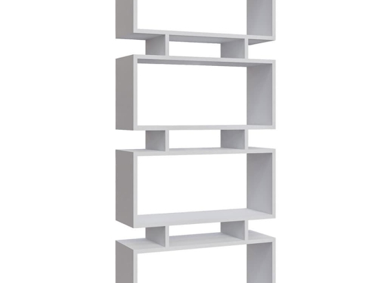 Βιβλιοθήκη Langdon 935CMN1116 72x25x161cm White