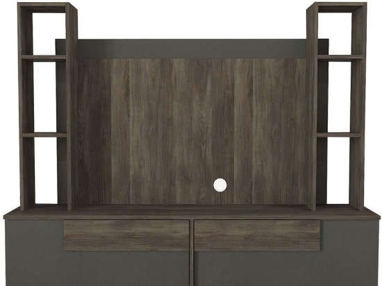 Σύνθεση Τηλεόρασης Murano 804TRH3072 180x22x145cm Walnut-Anthracite
