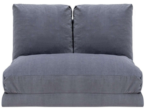 Πουφ Διθέσιο Αναδιπλούμενο Taida 859FTN1270 120x68x62cm Grey