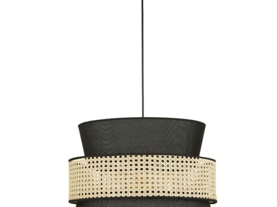 Φωτιστικό Οροφής Alice 941RTN1101 Φ40x70cm 1xE27 40W Anthracite-Beige Opviq