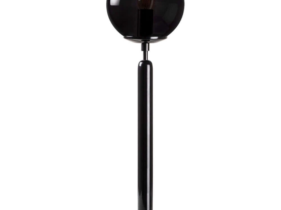 Φωτιστικό Επιτραπέζιο King 942FLG1810 18x18x52cm 1xE14 40W Black Opviq