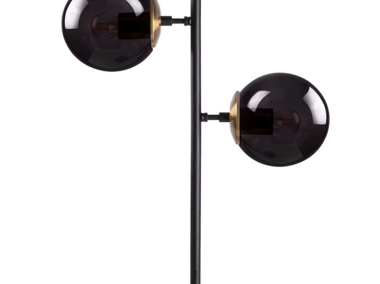 Φωτιστικό Επιτραπέζιο Fazli 942FLG1817 40x17x57cm 2xE14 40W Black-Gold Opviq
