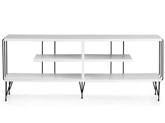 Έπιπλο Τηλεόρασης Eze 854KLN3045 120x30x44,5cm White