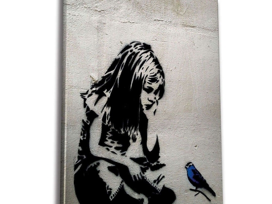 Πίνακας Καμβάς 966BRS1198 70x100cm Multi Wallity Κάθετοι Ξύλο, Καμβάς