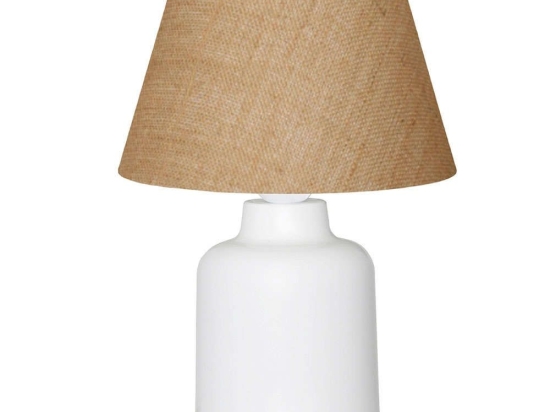 Φωτιστικό Επιτραπέζιο 780SGN2538 22x14x31cm E27 60W Cream-White Opviq