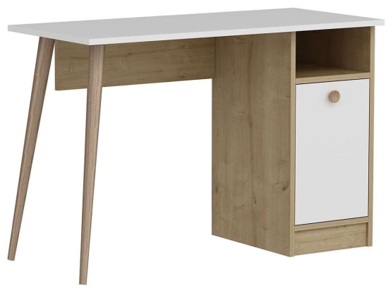 Γραφείο Cannas 475OLV1210 110x50x74cm White-Oak