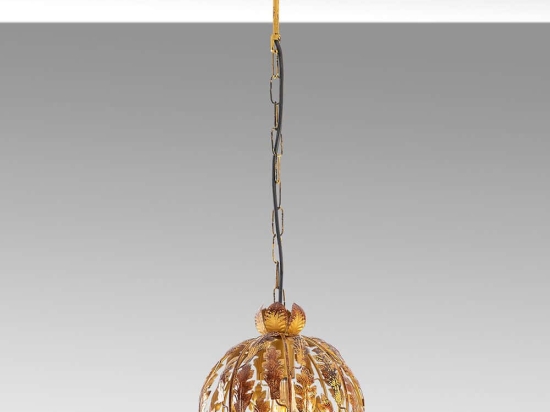 Φωτιστικό Οροφής Endustriyel 942FLG1290 16x16x124cm 1xE27 40W Copper-Gold Opviq