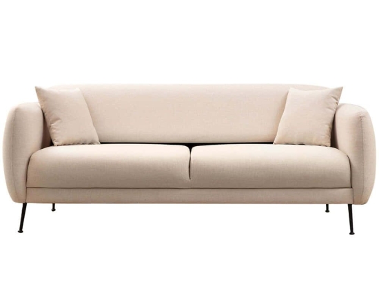 Καναπές - Κρεβάτι Τριθέσιος Sevilla 560ARE1357 214x98x85cm Beige