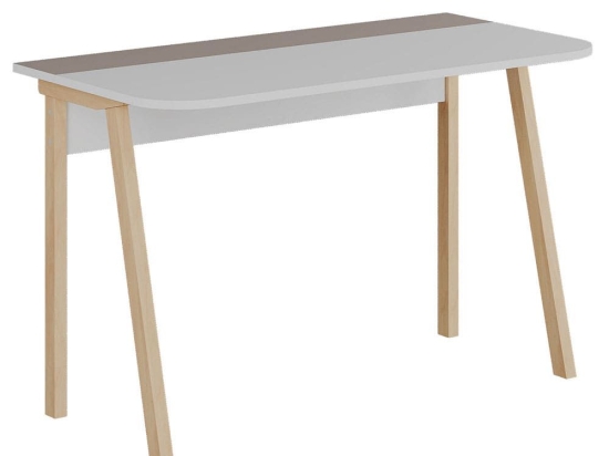 Γραφείο Luton 855DTE3858 120x60x75cm White-Oak