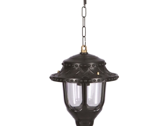 Φωτιστικό Οροφής 685AVN1194 Φ25x50cm E27 40W Black Opviq