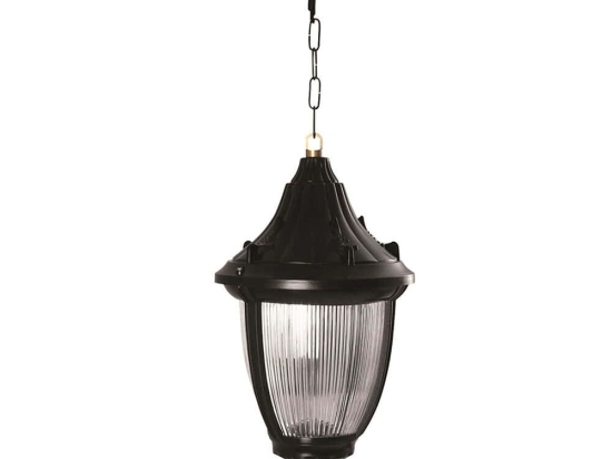 Φωτιστικό Οροφής 685AVN1237 Φ35x70cm E27 40W Black Opviq