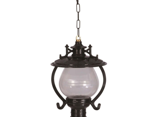 Φωτιστικό Οροφής 685AVN1343 Φ25x60cm E27 40W Black Opviq