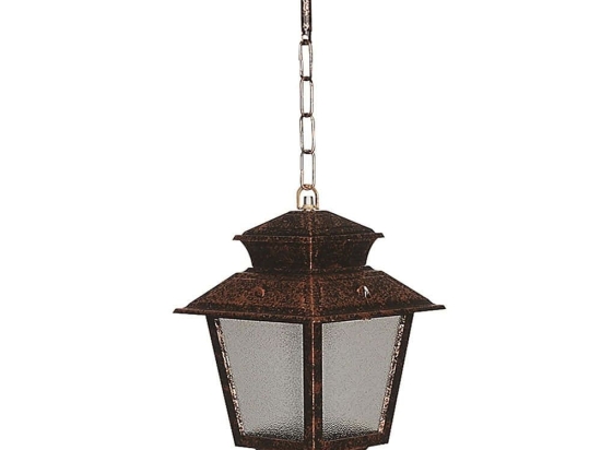 Φωτιστικό Οροφής 685AVN1376 Φ18x48cm E27 40W Brown Opviq