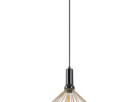 Φωτιστικό Οροφής Dear 942FLG1426 34x34x130cm 1xE27 40W Gold Opviq