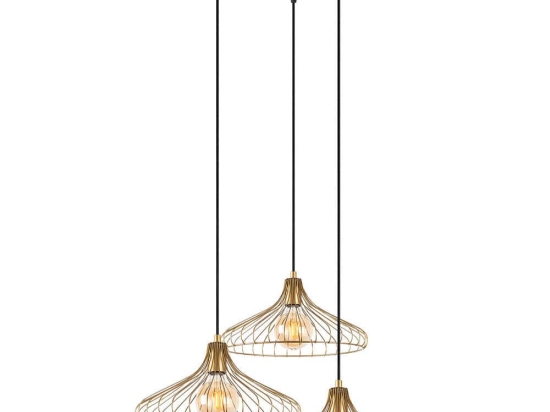 Φωτιστικό Οροφής Depay 942FLG1432 65x64x120cm 3xE27 40W Gold Opviq