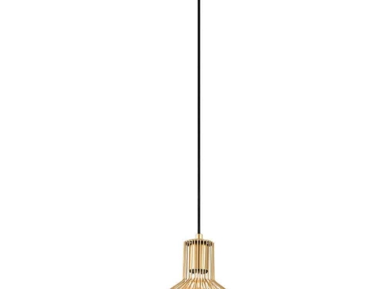 Φωτιστικό Οροφής Vazo 942FLG1632 17x17x114cm 1xE27 40W Gold Opviq