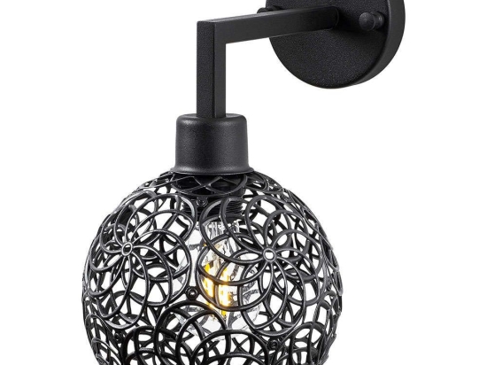 Φωτιστικό Τοίχου - Απλίκα Hay 942FLG2162 17x27x30cm 1xE27 40W Black Opviq