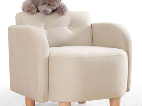 Πολυθρόνα Παιδική Volie 209FLF1114 47x51cm Cream