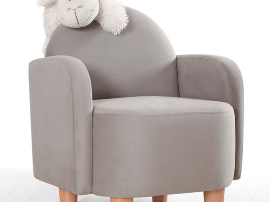 Πολυθρόνα Παιδική Nock 209FLF1118 47x51cm Grey
