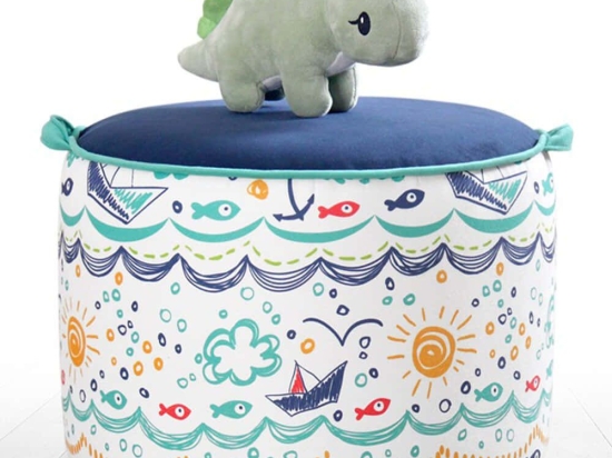Σκαμπό Παιδικό Lodie 209FLF1158 44x32cm Multi