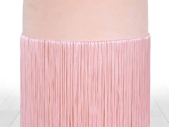 Σκαμπό Merkur 209FLF1257 Φ45x40cm Pink