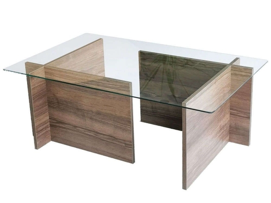 Τραπέζι Σαλονιού Escape 552NOS2244 105x65x40cm Walnut