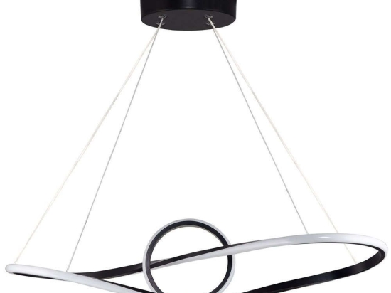 Φωτιστικό Οροφής - Ράγα Canum 166PRG1136 80x20x80cm Led 40-60W 6500K Black Opviq