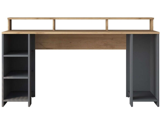 Γραφείο 893RAN3333 160x55x89,5cm Walnut-Anthracite