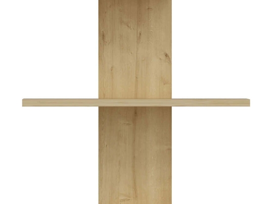Ραφιέρα Τοίχου Wacker 935CMN1344 69,8x21,4x59,6cm Oak
