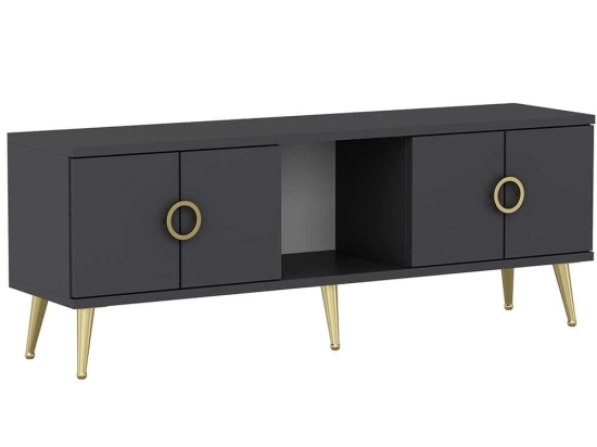 Έπιπλο Τηλεόρασης Cey 327ODS1121 120x30x45cm Anthracite