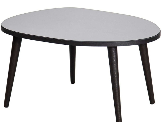 Τραπέζι Σαλονιού Gusto 552NOS2275 75x55x38cm Black-Fume