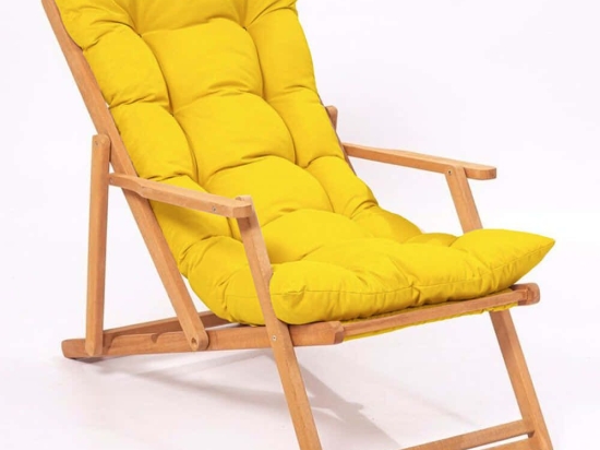 Σεζλόνγκ 644MYD1140 66x48x110cm Yellow
