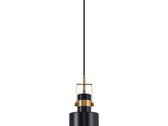 Φωτιστικό Οροφής Krakow 701CHD1180 Φ12x12cm 1xE27 40W Black-Gold Opviq