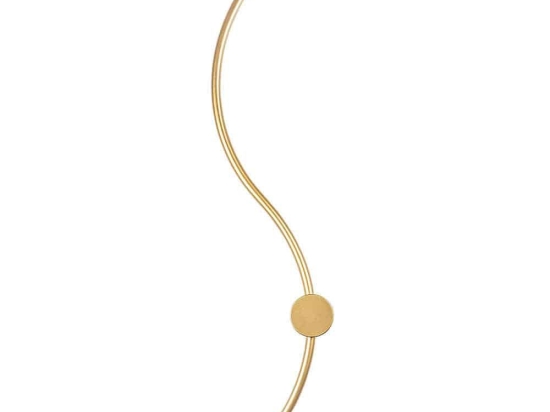 Φωτιστικό Τοίχου - Απλίκα Uyan 119FRS1134 90x10x17cm Led 14W 3000K Gold Opviq