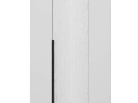 Ντουλάπα Μονόφυλλη Γωνιακή Kale Plus 506MNR2217 74x52x210cm White Μονόφυλλη