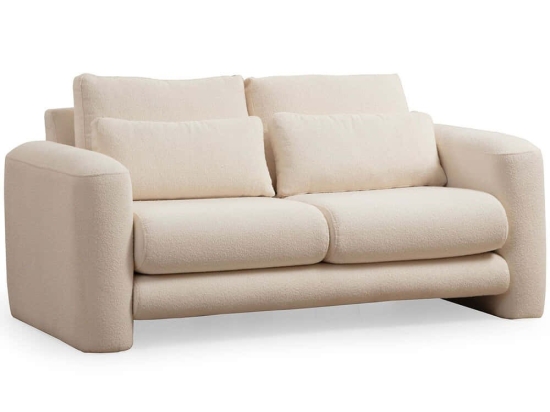 Καναπές Διθέσιος Lily 560ARE1844 180x97x73cm Cream