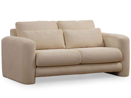 Καναπές Διθέσιος Lily 560ARE1845 180x97x73cm Beige