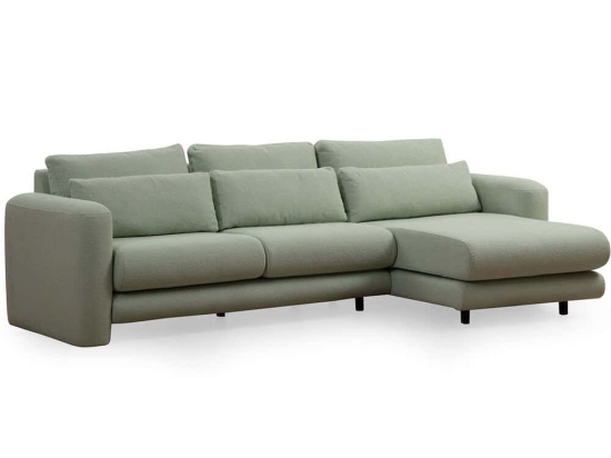 Καναπές Γωνιακός (Δεξιά Γωνία) Lily 560ARE1857 290x165x73cm Green