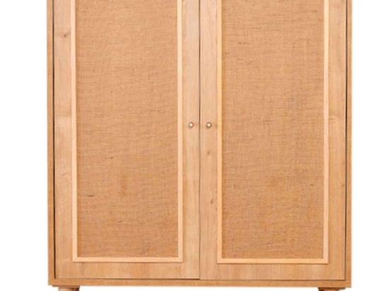 Ντουλάπι Jut 998VOW1163 90x40x110cm Oak Γιούτα,Ξύλο