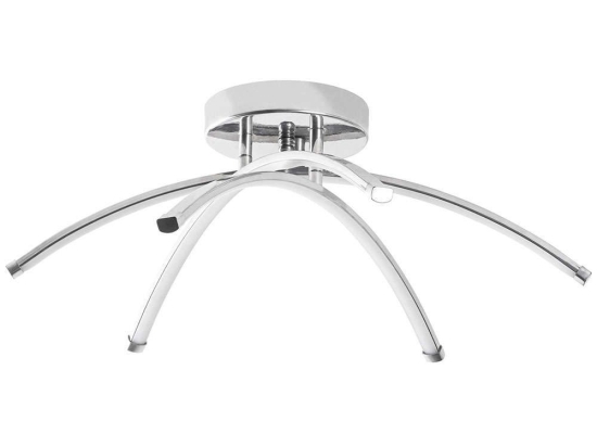 Φωτιστικό Οροφής - Πλαφονιέρα Ledbanana 119FRS1555 57x57x20cm Led 28W 3000K Chrome Opviq