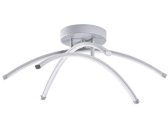 Φωτιστικό Οροφής - Πλαφονιέρα Ledbanana 119FRS1556 57x57x20cm Led 28W 3000K Grey Opviq