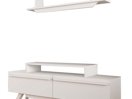 Σύνθεση Τηλεόρασης Harmony 505CRL1903 150x31x49cm White